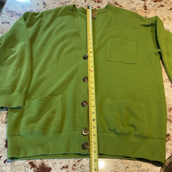 VINTAGE JONES NEW YORK SPORT CARDIGAN 100% COTTON SWEATER. - Picture 6 of 10